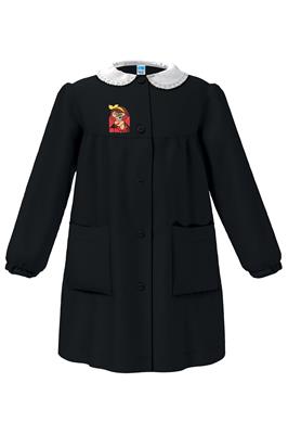 Grembiule bambina chiusura bottoni con disegno Bambina Siggi