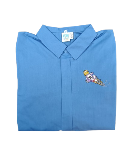 Casacca bambino chiusura zip con disegno Moto da cross Siggi