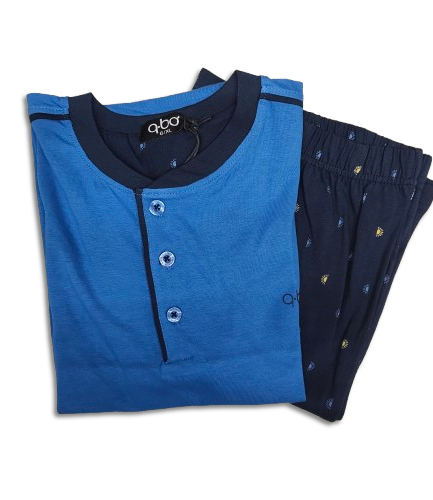 Pigiama corto uomo in cotone Q.bo