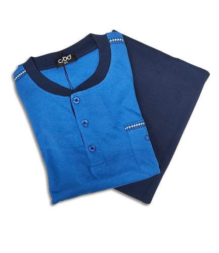 Pigiama lungo uomo in cotone Q.bo'